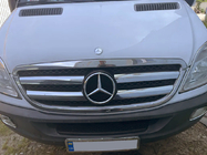 Mercedes Sprinter W906 2006–2018 Rama Grila Cromata (2006-2013, Otel Inoxidabil) OmsaLine - Otel Inoxidabil Italian foto 1