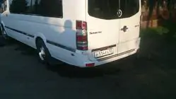 Volkswagen Crafter 2006-2016 Molduri usi din inox foto 7
