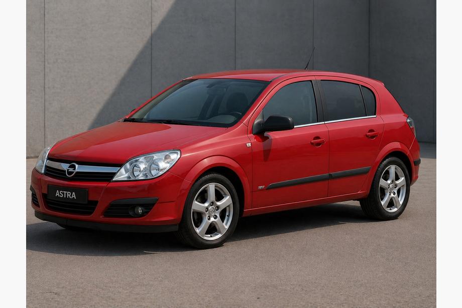 Opel Astra H 2004-2013 Ornamente Geamuri Inox Hatchback, Carmos - Otel Turcesc Image