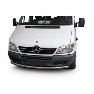 Bullbar Fata ST008 (Inox) Mercedes Sprinter W901/902/903/904/905 1995–2006 foto 1