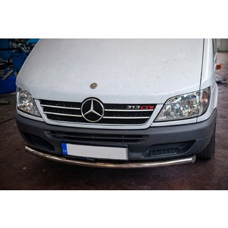 Bullbar Fata ST008 (Inox) Mercedes Sprinter W901/902/903/904/905 1995–2006 foto 2