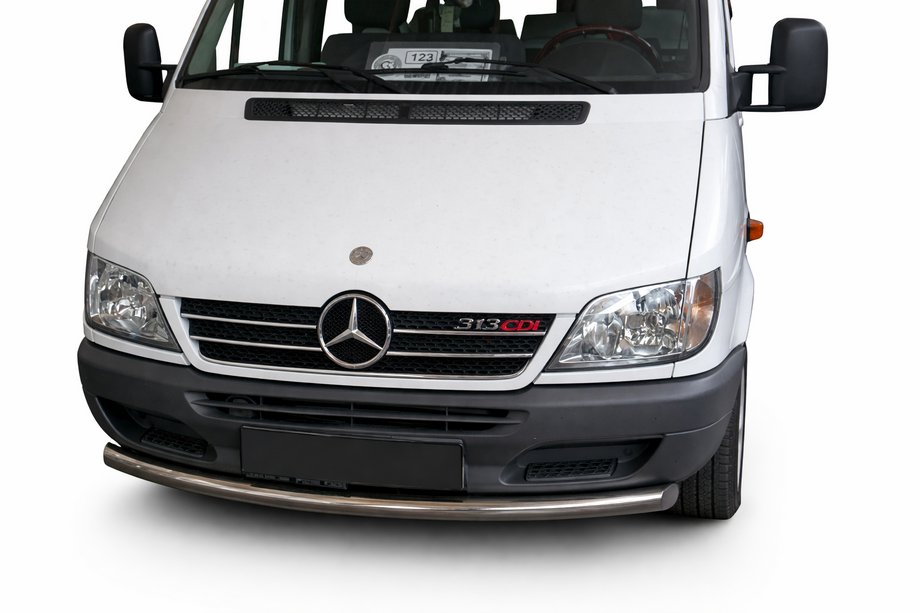 Mercedes Sprinter W901/902/903/904/905 1995–2006 Bullbar Fata ST008 (Inox) Image