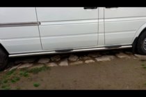 Volkswagen LT 1995-2006 Tevi Laterale (2 buc, Otel Inoxidabil) foto 3