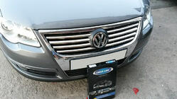 Volkswagen Passat B6 2006-2012 Capace Grila Cromate (8 buc, Otel Inoxidabil) foto 4