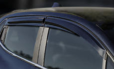 Renault Clio IV 2012-2019 Deflectoare Geamuri HB (4 buc, Sunplex Sport) foto 2
