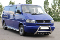 Volkswagen T4 Caravelle/Multivan 1990–2003 Bullbar WT003 60mm Otel Inoxidabil 51mm, cu inscriptie foto 3