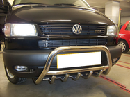 Volkswagen T4 Caravelle/Multivan 1990–2003 Bullbar WT003 60mm Otel Inoxidabil 51mm, cu inscriptie foto 7
