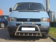Volkswagen T4 Caravelle/Multivan 1990–2003 Bullbar WT003 60mm Otel Inoxidabil 51mm, cu inscriptie foto 9
