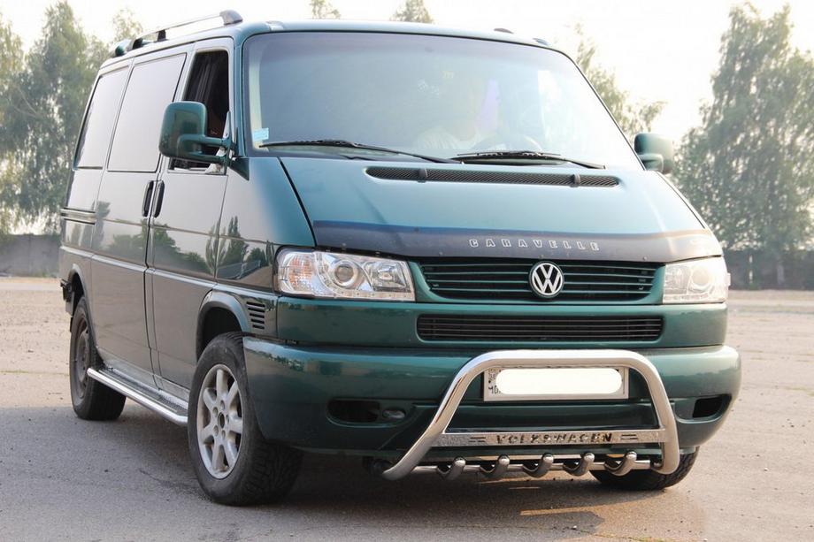Volkswagen T4 Caravelle/Multivan 1990–2003 Bullbar WT003 60mm Otel Inoxidabil 51mm, fara inscriptionare Foto 6