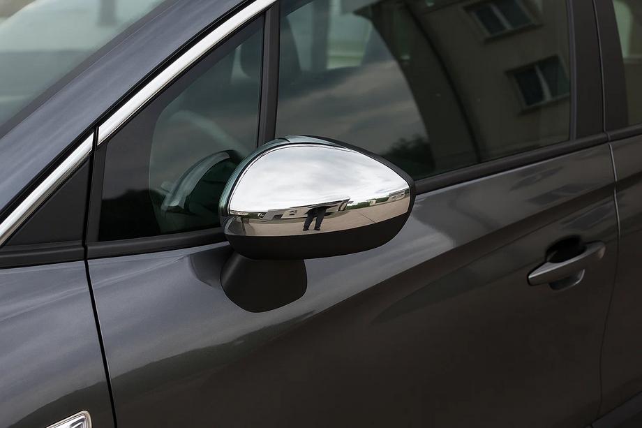 Citroen C-4 2010-2018 Capace Oglinzi (2 buc, Otel Inoxidabil) Carmos - Otel Inoxidabil Turcesc Image