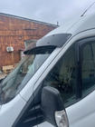 Ford Transit 2014- Viziera parbriz (negru lucios, 5mm) foto 22