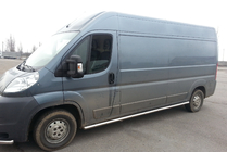 Citroen Jumper 2007-2025 Tevi Laterale (2 buc, Otel Inoxidabil) foto 2