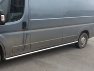 Citroen Jumper 2007-2025 Tevi Laterale (2 buc, Otel Inoxidabil) foto 1