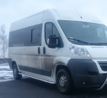 Citroen Jumper 2007-2025 Praguri Laterale Premium (2 buc, Inox) Ampatament Scurt, Ø60 foto 2