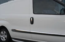 Citroen Nemo 2007-2017 Capace Cromate Manere Usi (4 buc, Otel Inoxidabil) Carmos - Otel Inoxidabil Turcesc foto 9