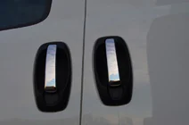 Citroen Nemo 2007-2017 Capace Cromate Manere Usi (4 buc, Otel Inoxidabil) Carmos - Otel Inoxidabil Turcesc foto 1