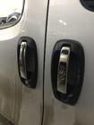 Citroen Nemo 2007-2017 Capace Cromate Manere Usi (4 buc, Otel Inoxidabil) foto 6