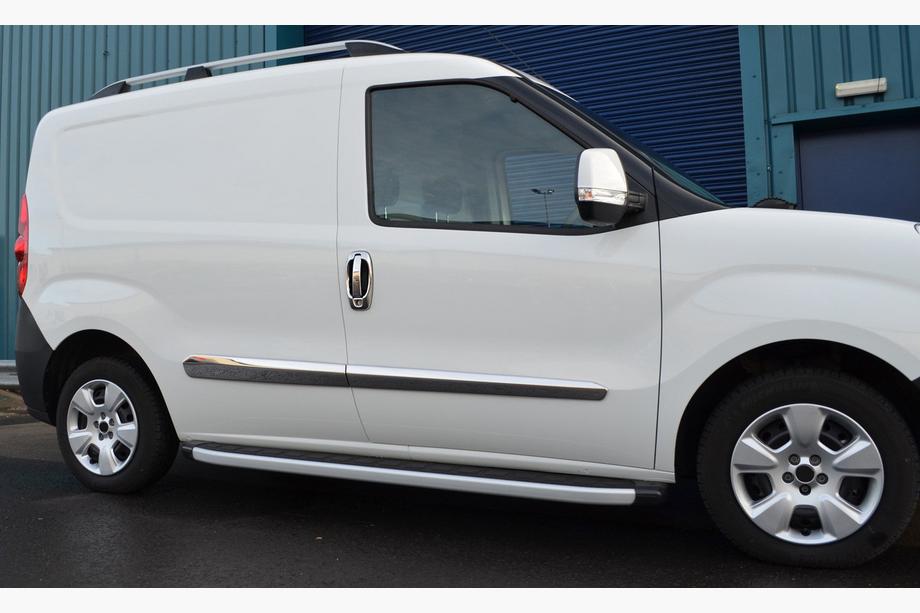 Citroen Nemo 2007-2017 Capace manere si contururi cromate (8 buc, inox) OmsaLine - Otel Inoxidabil Italian Foto 16