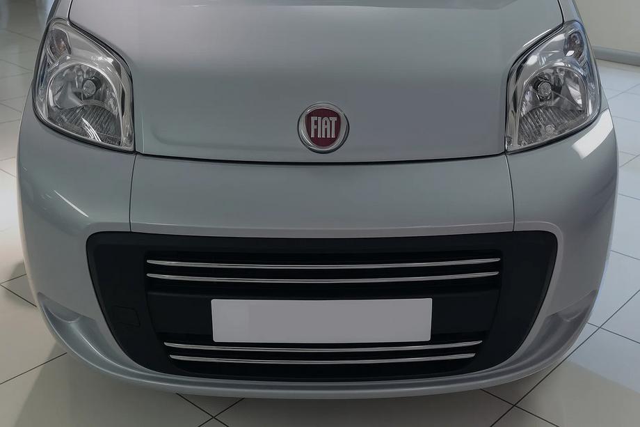 Citroen Nemo 2007-2017 Ornament grila radiator (4 piese, inox) OmsaLine - Otel Inoxidabil Italian Image