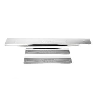 Protectii praguri interioare OmsaLine (3 buc, inox) Mercedes Vito W638 1996-2003 foto 2