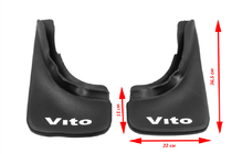 Mercedes Vito W638 1996-2003 Aparatori noroi Premium (Turcia, moi) Set 4 aparatori noroi foto 4