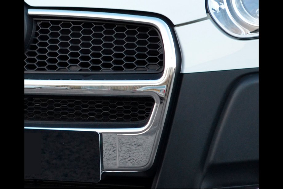 Fiat Doblo II 2010-2022 Capace grila radiator (2010-2015, complet, inox) Carmos - Otel Inoxidabil Turcesc Foto 6