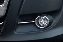 Fiat Doblo II 2010-2022 Ornamente proiectoare ceata cu dungi (2010-2015, 4 buc, inox) Carmos - Otel Inoxidabil Turcesc foto 8