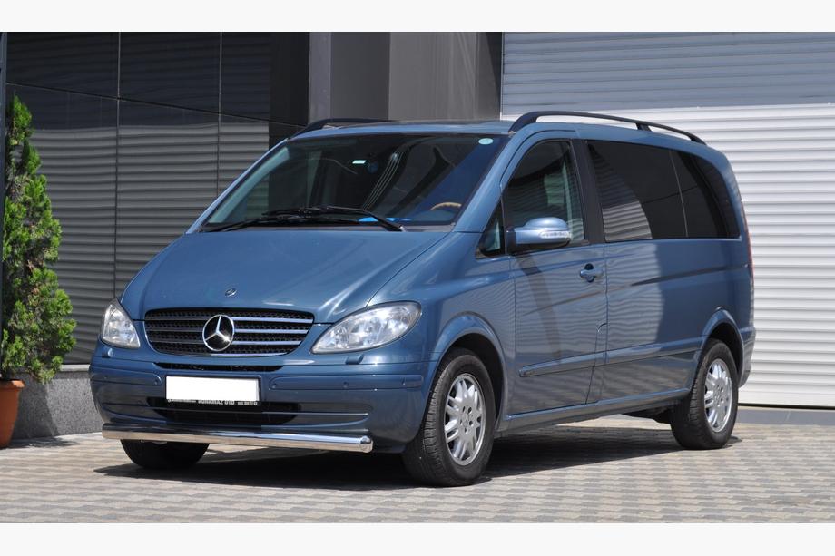 Mercedes Vito W639 2004-2014 Protectie Fata ST008 (Inox) Foto 2