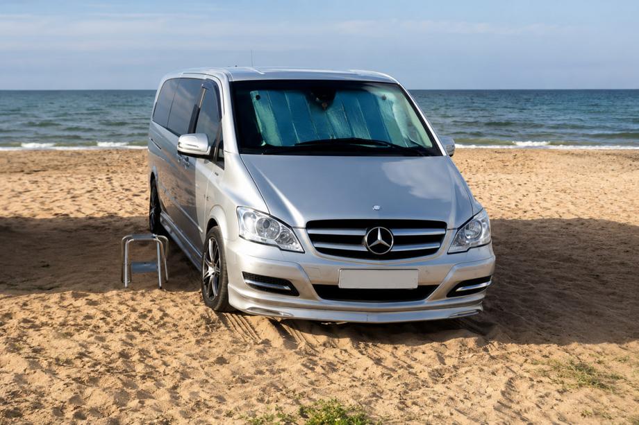 Mercedes Vito W639 2004-2014 Prelungire bara BRB V1 (pregatita pentru vopsire) An 2004-2010 Image