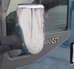 Ford Transit 2000–2014 Capace Oglinzi Cromate (2 buc) foto 3