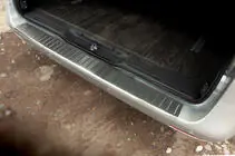 Mercedes Vito/V-class W447 2014- Protectie bara spate OmsaLine inox foto 4