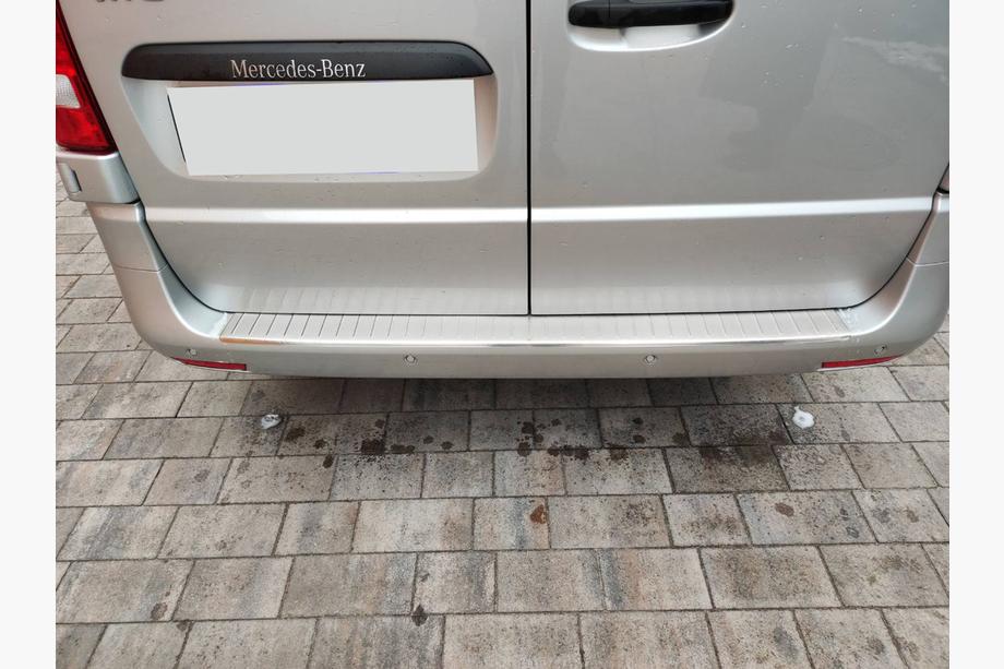 Mercedes Vito/V-class W447 2014- Protectie bara spate OmsaLine inox Mat Foto 12