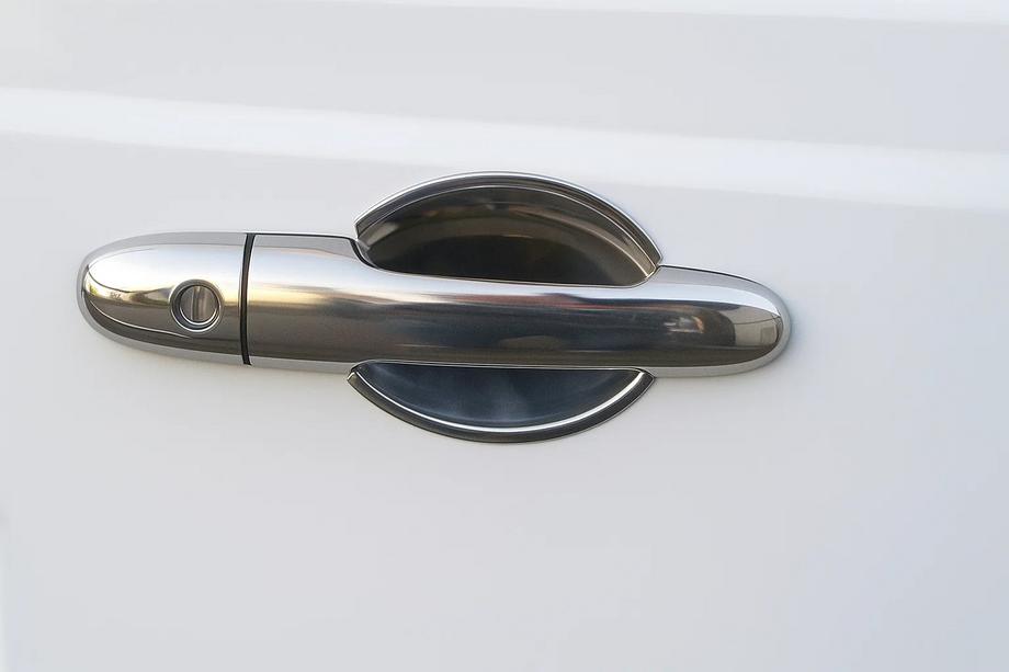 Mercedes Viano 2004-2014 Capace manere usi inox Set 4 bucati Image