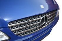 Mercedes Viano 2004-2014 Capace grila cromate (7 piese, inox) Carmos - Otel Inoxidabil Turcesc foto 1