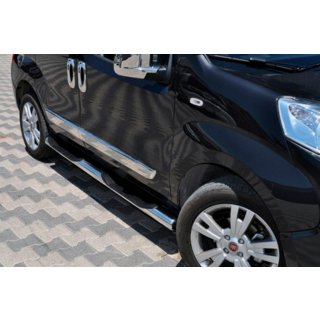 Tevi Laterale Ø70 (2 buc, Inox) Fiat Fiorino/Qubo 2008-2024 foto 1