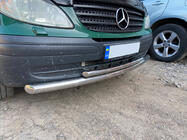 Mercedes Viano 2004-2014 Protectie Fata ST014 (Inox) 60/42mm foto 4
