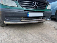 Mercedes Viano 2004-2014 Protectie Fata ST014 (Inox) 60/42mm foto 1