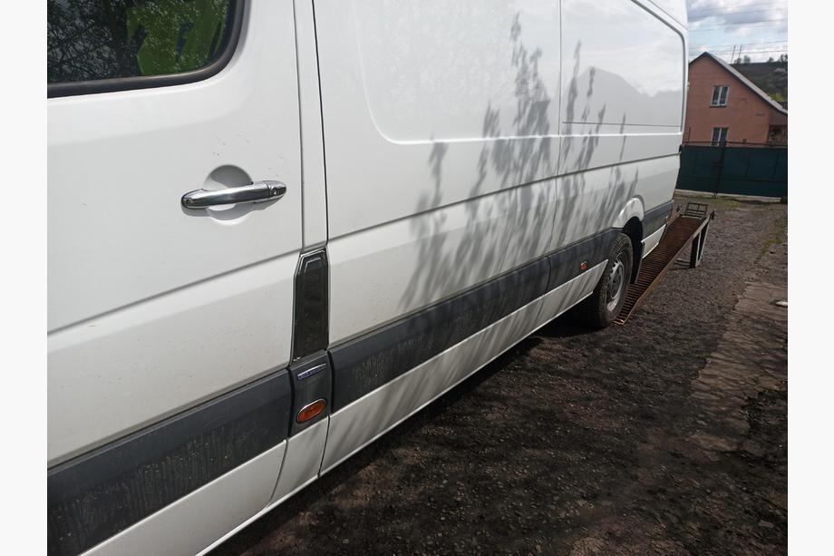 Mercedes Sprinter W906 2006–2018 Capace Cromate Manere Usi (4 buc, Otel Inoxidabil) OmsaLine - Otel Inoxidabil Italian Foto 3