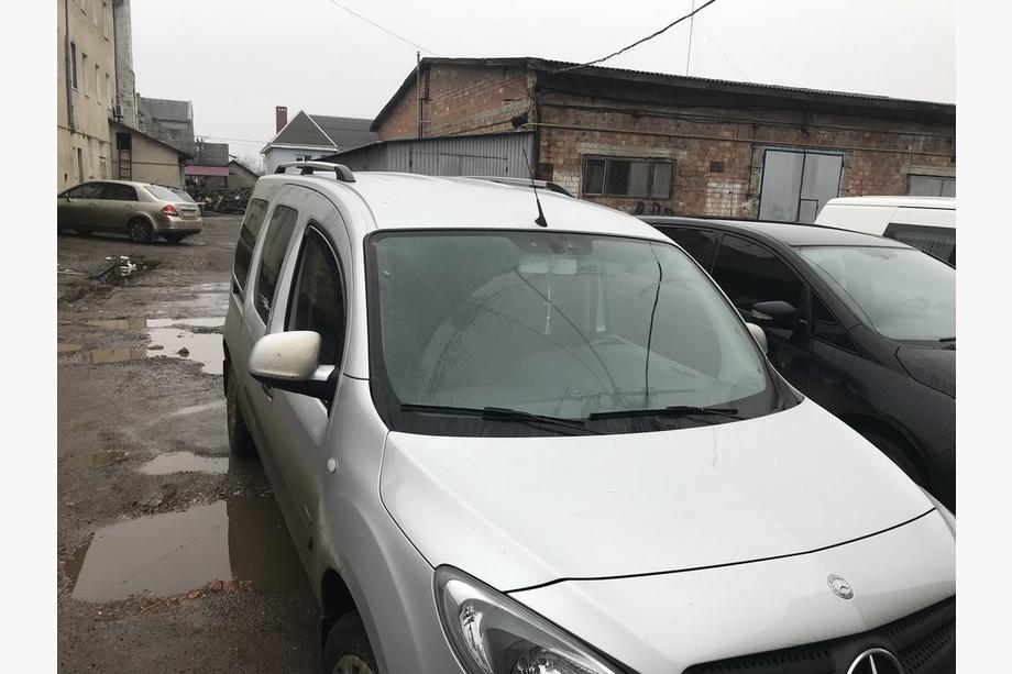 Mercedes Citan 2013-2021 Bare Longitudinale Crom Baza Maxi, Picioare Metalice Foto 17