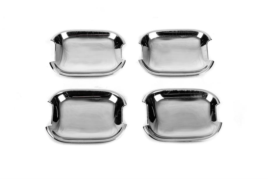Mercedes E-class W210 1995-2002 Capace Cromate pentru Manere (4 buc) plastic cromat Image