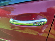 Mercedes E-class W211 2002-2009 Capace Cromate Manere Usi (4 buc, Otel Inoxidabil) Carmos - Otel Inoxidabil Turcesc foto 1