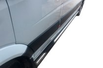 Volkswagen Crafter 2006-2016 Tevi Laterale (2 buc, Otel Inoxidabil) d60, ampatament mediu foto 5