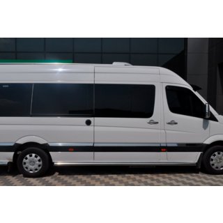 Tevi Laterale (2 buc, Otel Inoxidabil) Volkswagen Crafter 2006-2016 foto 3