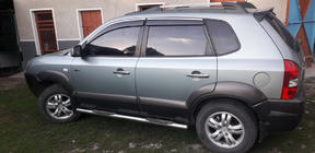 Hyundai Tucson JM 2004- Capace Cromate Manere Usi (4 buc, Otel Inoxidabil) foto 3