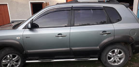 Hyundai Tucson JM 2004- Capace Cromate Manere Usi (4 buc, Otel Inoxidabil) foto 4