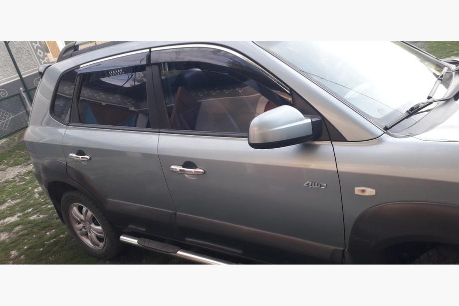Hyundai Tucson JM 2004- Capace Cromate Manere Usi (4 buc, Otel Inoxidabil) Image