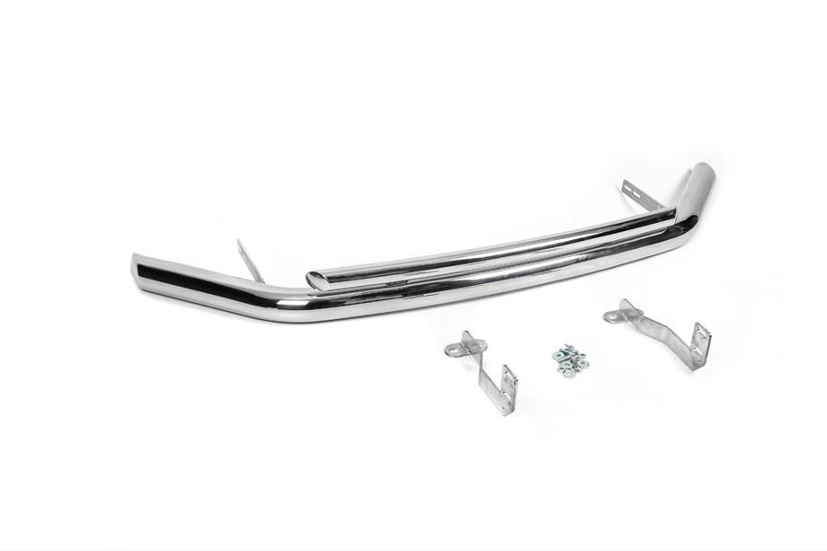 Volkswagen Caddy 2004-2010 Bara frontala dubla ST014 (inox) Image