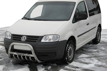 Volkswagen Caddy 2004-2010 Bullbar WT003 (Inox) foto 1