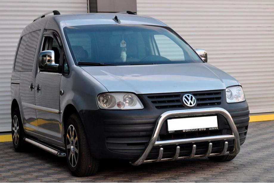 Volkswagen Caddy 2004-2010 Bullbar WT003 (Inox) Foto 4
