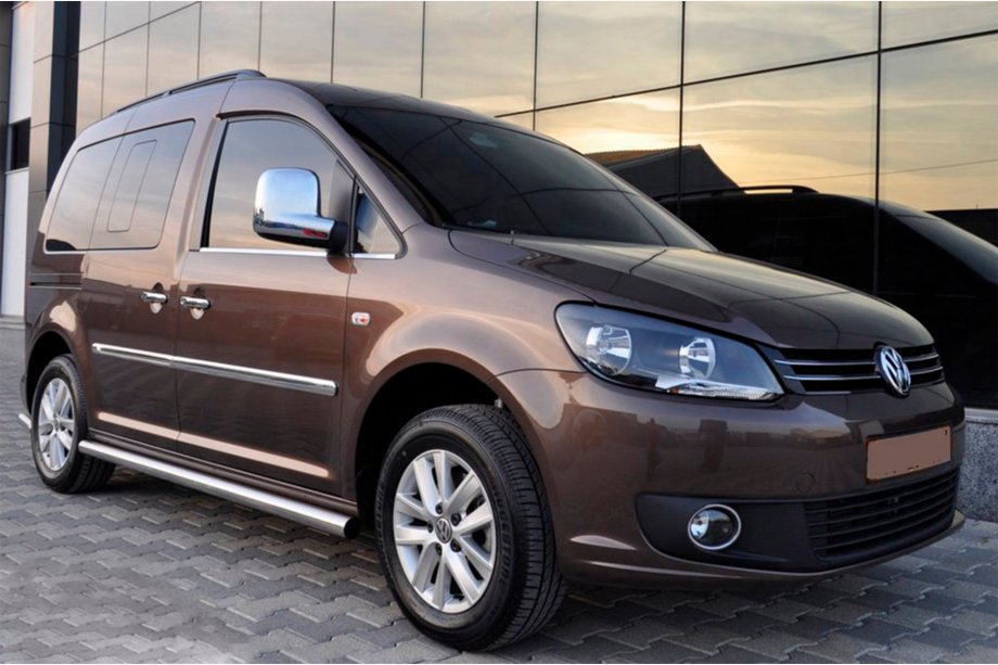 Volkswagen Caddy 2004-2010 Tevi Laterale BB001 (2 buc, inox) Image